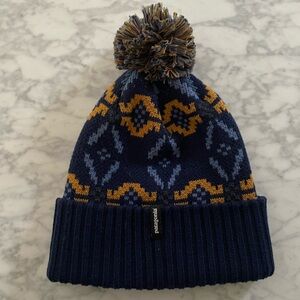 Patagonia Pom Pom Fair Isle Beanie